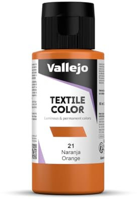 Vallejo Textile Color Semiopaco 21 Naranja Vivo 60ml