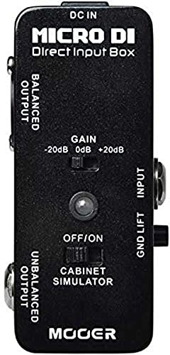 Mooer DI Bodeneffekt E-Guitarre