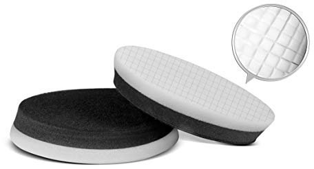 Scholl Concepts Sandwich-SpiderPad M | Schwarz&Weiß | 145mm Durchmesser | 2 Stück