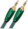 AudioQuest 0.6m Evergreen 3.5mm Audio Cable 0.6 m 3.5 mm Black - Audio Cables 3.5 mm, 3.5 mm, Copper, 0.6 m, Black)