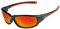 Gamakatsu Racer Polarisationsbrille Gray Red Mirror Angler Brille