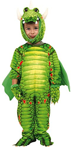 small foot Déguisement « Dragon » avec masque en capuche, gants et queue, tailles 86-92, à partir de 18 mois, 5636