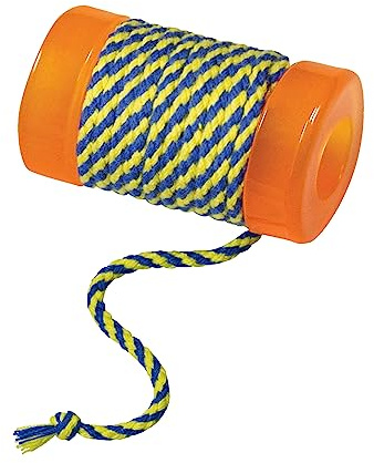 Petstages OrkaKat - Kattleksak - spole - med kattmynta - orange