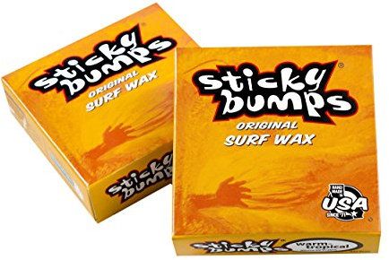 Sticky Bumps Unisex-Erwachsene SB211 Warm/Trop Surfwachs, Weiß, One Size