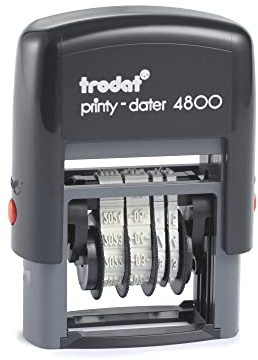 Trodat Printy Datumstämpel 4800 ISO-datum på 3 mm