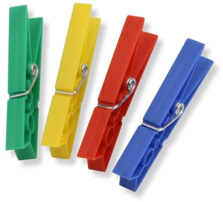 Honey Can Do DRY-01411 Plastic Clothespins, Pack of 100