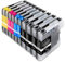 ESMONLINE 10 kompatible Druckerpatronen als Ersatz zu Brother LC-980 LC-985 LC-1100 für MFC 250C 255CW 290C 295CN 490CW 5490CN 5890CN 5895CW 6490CW 6890CDW 790CW 795CW 990CW J265W DCP 145C 165C 185C