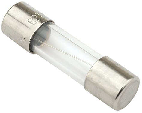 Lot de 10 fusibles temporisés en verre 100 mA 0,1 A 20 mm