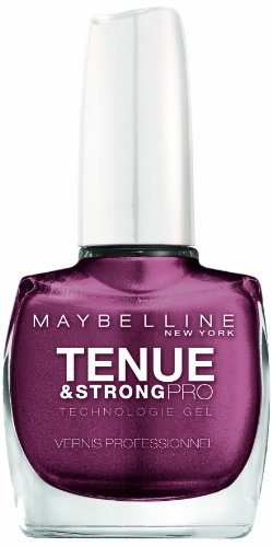 Maybelline New York Tenue & Strong Pro Nagellack, 255 Mauve
