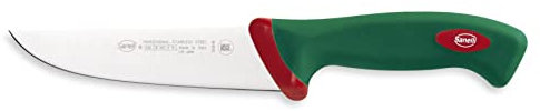Sanelli Premana Coltello macellaio Francese, Acciaio Inossidabile, Verde, 16 cm