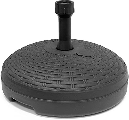 Sonnenschirmständer 20, Rattan, Kaffeebraun