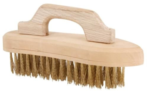 Toolland Cepillo de Alambre de Madera Resistente, 24 cm, 4 Filas