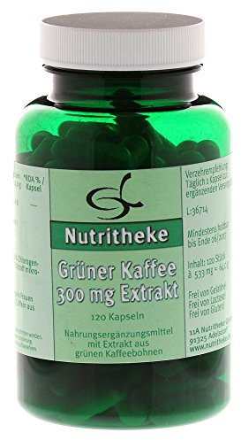 GRÜNER KAFFEE 300 mg Extrakt Kapseln 120 St