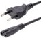 StarTech.com PXTNB2SEU1M - Cable de alimentación estándar, Cable Europeo a C7 para Ordenador portátil, Negro