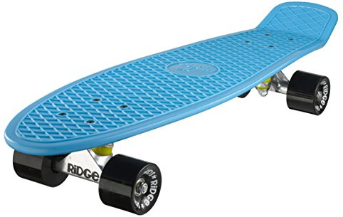 Ridge PB-27-Blue-Black Skateboard, Blue/Black, 69 cm