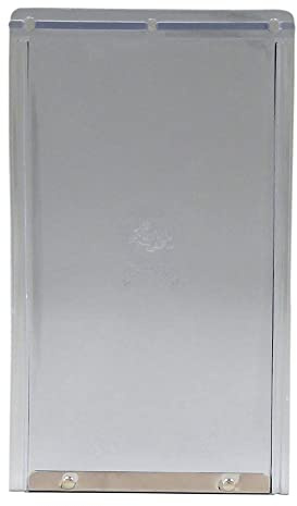 Ideal Pet Products Replacement Flap/Plastic/Deluxe Pet Door, Medium, 7 x 11.25 Flap Size, Round Logo