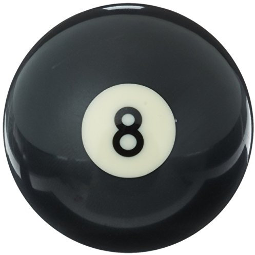 ClubKing Ltd Schwarz Kein 8 Ball 2 Zoll