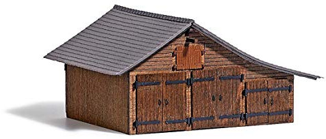 Busch 1508 en Bois Grange Ho Structure Échelle Modèle