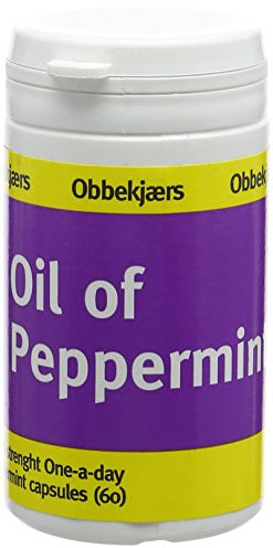 Obbekjaers 200mg Extra Strength One-a-Day Peppermint - Pack of 60 Capsules