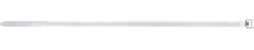 Fischer kabelbindare BN 7,6 x 550 högklassiga kabelanslutningar för enkel anslutning av kablar och rör, transparent 100 stycken artnummer 37997, transparent, 8,0 x 550