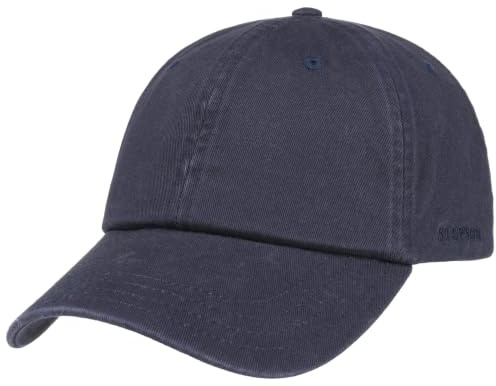 Stetson Casquette Rector Femme/Homme - Protection UV de Soleil Boucle en Metal, avec Visiere Printemps-ete Printemps Ete Automne Hiver - Taille Unique Bleu Fonce