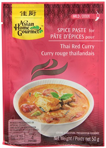 ASIAN HOME GOURMET Spice Paste for Thai Red Curry (Kaang Daeng) 50 g