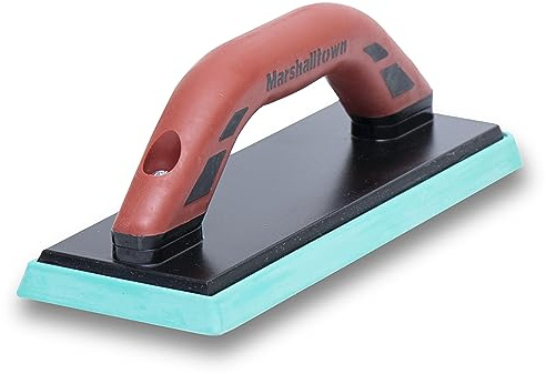 Frattazzo epossidico Marshalltown, cazzuola per piastrelle con manico DuraSoft, cazzuola in schiuma per piastrellisti, dimensioni: 254x102 mm