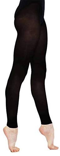 Womens Silky Dance 60 Denier Footless Tights Black Small