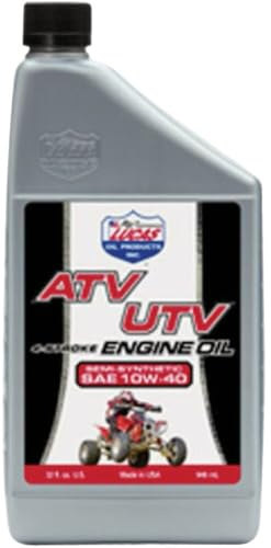 Lucas Oil 10720 Semi-Synthetic SAE 10W-40 ATV Engine Oil - 1 Quart
