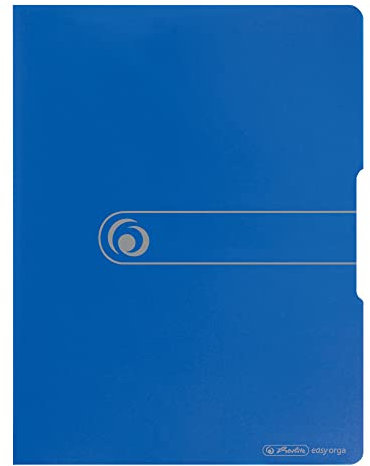 Herlitz 11207826 Sichtbuch PP A3/20 opak blau