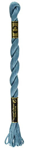 DMC 115 5-807 Pearl Cotton Thread, Peacock Blue, Size 5