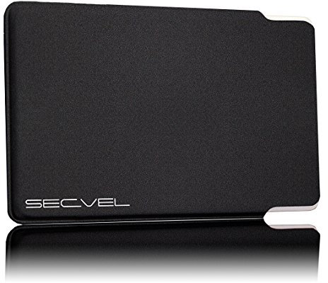 Patentierte Schutzhülle | RFID NFC & Magnetfeld Blocker | Kartenschutz für Kreditkarte, EC Karte, Personalausweis | 100% Datenschutz geprüft von CTC/Advanced (Member of RW TÜV Group) | Schwarz