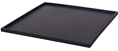 VIVANNO Dessous de Plat carré pour bacs à Plantes Fibre de Verre résistant aux intempéries 54 cm Anthracite Robuste et stylé