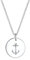 Elli Damen Schmuck Echtschmuck Halskette Kette Anhänger Anker Sterling Silber 925 Länge 45 cm