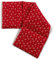 Cuscino con semi di colza, 60x20cm. Cuscino termico con 4 compartimenti. Cuscino riscaldabile per la schiena, il ventre e molto altro. Terapia caldo e freddo (cuore rosso)
