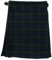 Tartanista - Herren Kilts mit 61 cm (24“) Länge - hochwertig - Black Watch-Tartanmuster - Taille (Nabelhöhe): 96,5cm (38“)/Länge: 61cm (24“)