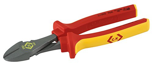 C.K T37021 180 180 mm VDE/1000V High Leverage Side Cutter - Multi-Colour