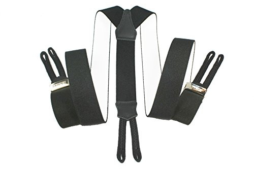 YEHMAN Bretelle Hercule Y à bouton Made in France à 120 cm pour Homme Femme ajustable