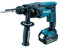Makita Akku-Bohrhammer für SDS-PLUS 18 V / 5,0 Ah, 2 Akkus und Ladegerät im MAKPAC, 1 Stück, DHR165RTJ