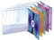 TNB Slim CDTCF25SL CD-Cases, farblich Sortiert, 25 Stück