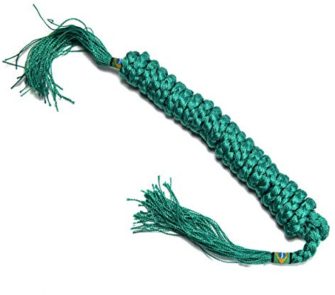 Capoeira Traditional Cords Ranking Belts Men Women Unisex Brazil 3m Long Hand Braided (Green)