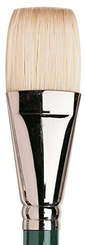 Winsor and Newton Winton Hog Brush Long Handled Short Flat/Bright No 18 (Each)