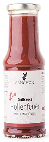 Sanchon Grillsauce Höllenfeuer (210 ml) - Bio