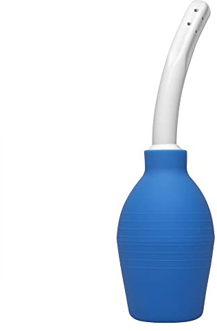Blue Douche/Enema Flush Bulb