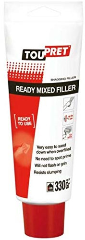 Toupret Relleno interior listo mezclado tubo rojo 330 gramos