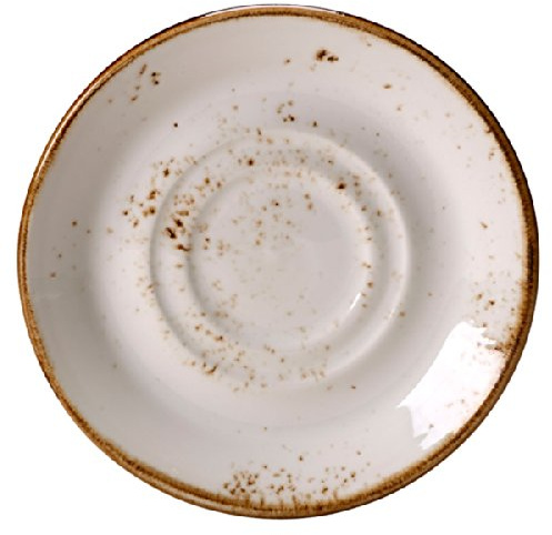 Steelite Craft Double Well Saucer White 14.5cm, Single