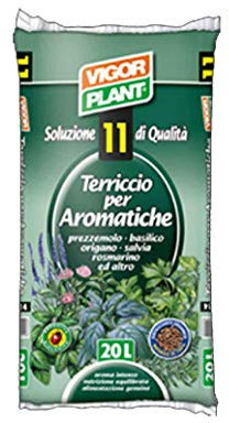 VIGORPLANT Terriccio per Piante aromatiche 20 lt