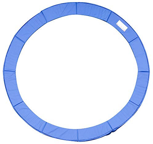 HOMCOM 12ft Trampoline Pad Φ366cm Trampoline Accessories Surround Pad Thick Foam Pads Padding Replacement Spare- Blue