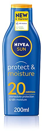 Nivea Sun Immediate Protection, crema solare idratante, SPF 15 – 200 ml