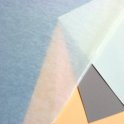 Clairefontaine kristallpapper, 45 g, 20 ark 73 x 101 cm Vitt